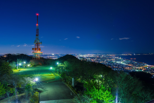 高麗山公園（湘南平）「湘南平の夜景」